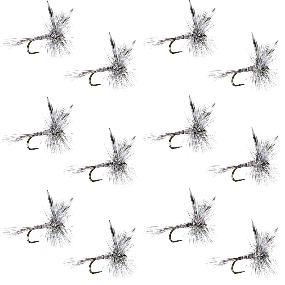 Barbless Mosquito Classic Trout Dry Fly Fishing 1 Dozen Flies - Hook S –  Wasatch Tenkara Rods