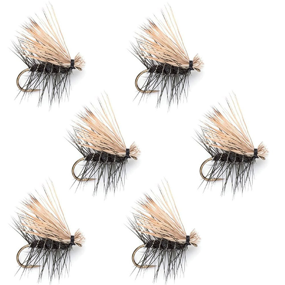 Elk Hair Caddis Black Dry Fly Fishing Fly