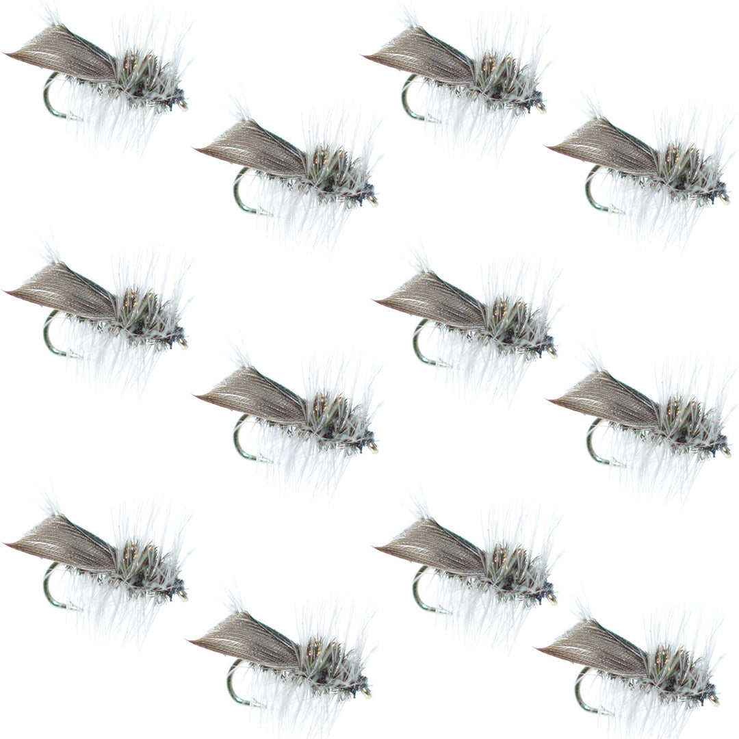 Hemingway Caddis Dry Fly - 1 Dozen Flies Hook Size 16