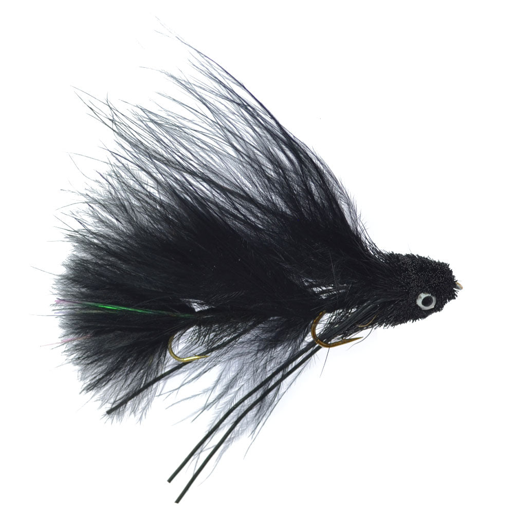 Mini Sex Dungeon Streamer Sampler - 8 Flies - 4 Colors - Size 6 - Articulated Trout Bass Steelhead Salmon and Bass Fly Fishing Flies