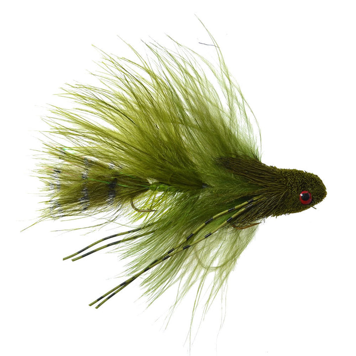 Mini Sex Dungeon Streamer Sampler - 4 Colors - Size 6 - Articulated Trout Bass Steelhead Salmon and Bass Fly Fishing Flies