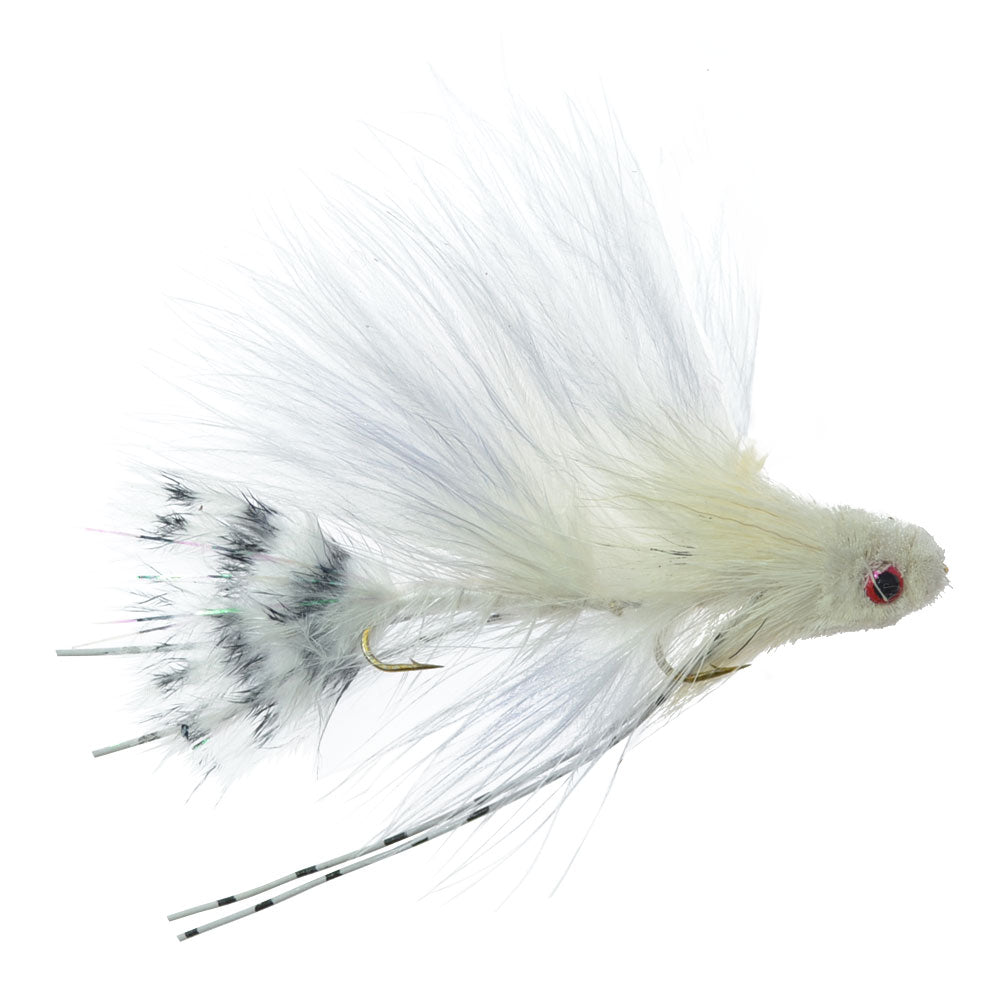 Mini Sex Dungeon Streamer Sampler - 8 Flies - 4 Colors - Size 6 - Articulated Trout Bass Steelhead Salmon and Bass Fly Fishing Flies