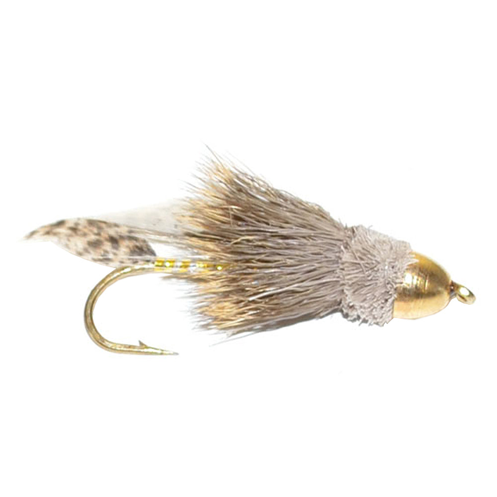 Basics Collection - Muddler Minnow Streamer Assortment - 10 Wet Flies - 5 Patterns - Hook Sizes 4 and 6