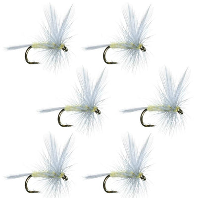 Pale Morning Dun PMD Classic Dry Fly - 6 Flies Hook Size 14