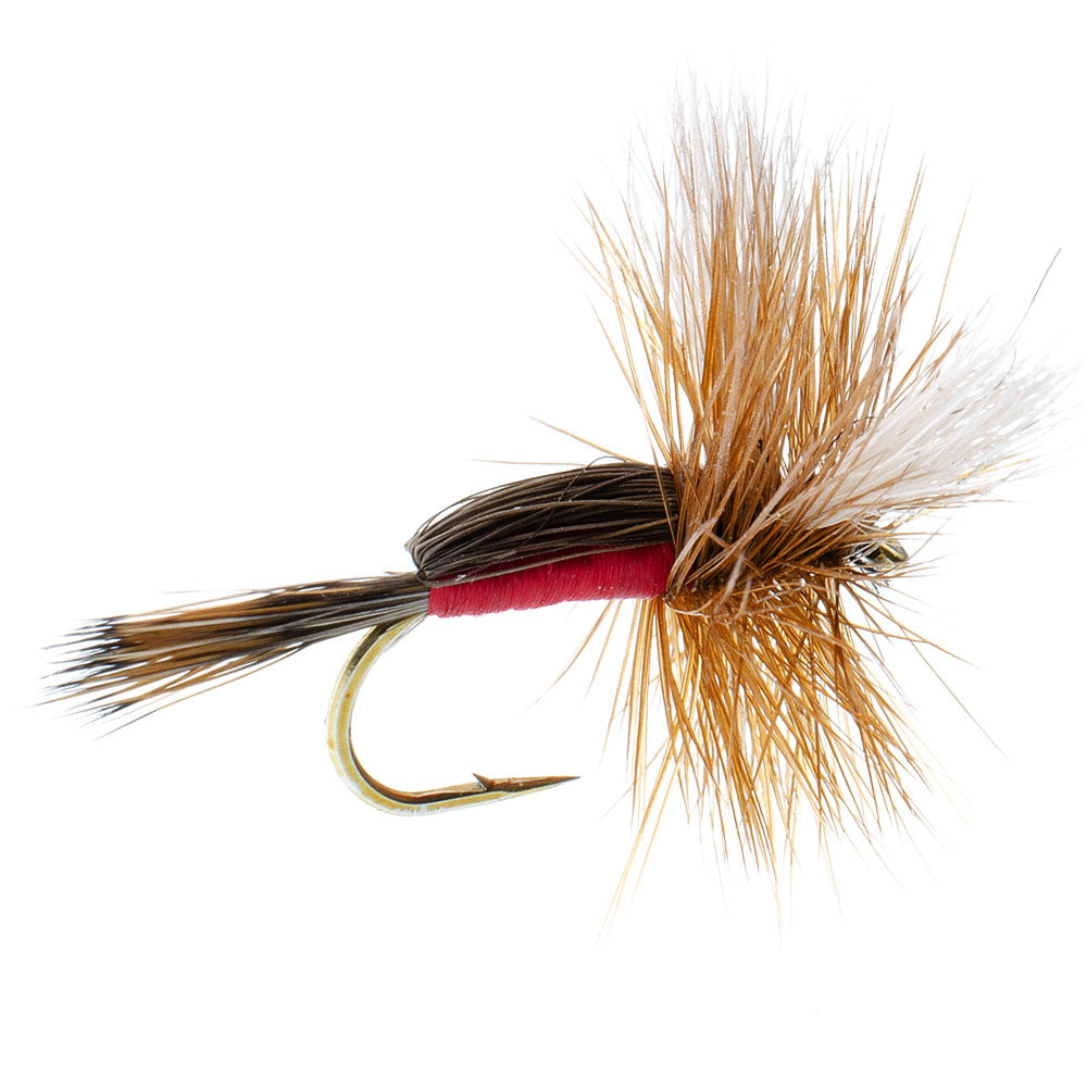 Royal Humpy Classic Hair Wing Dry Fly - 6 Flies Hook Size 16