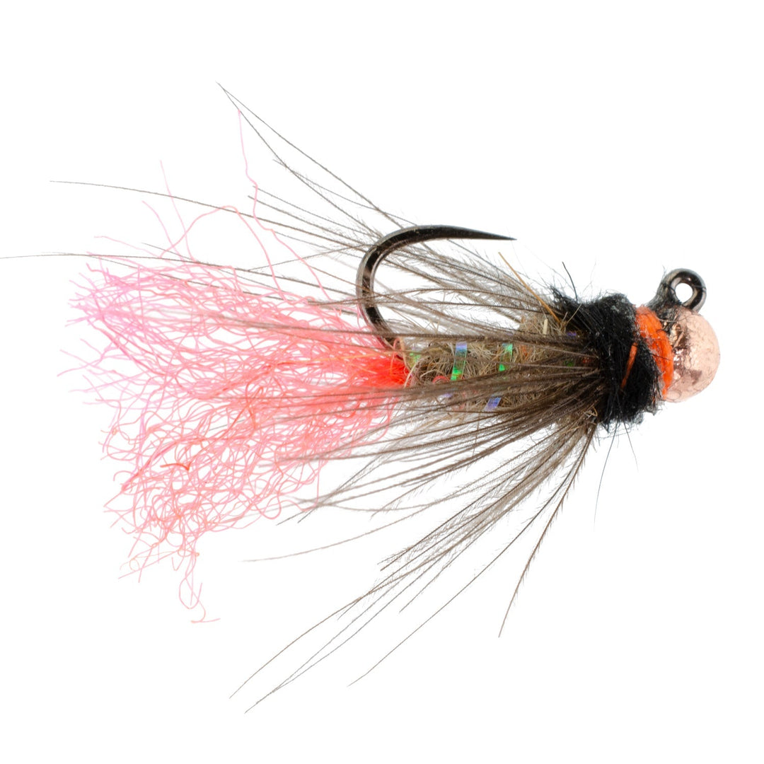 3 Pack Tungsten Bead Jig Tasmanian Devil Tactical Czech Nymph Euro Nymphing Fly - Size 14