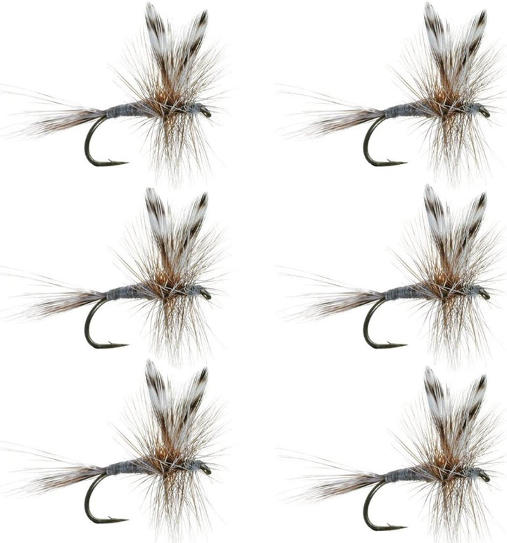 Adams Classic Dry Fly - 6 Flies Hook Size 16