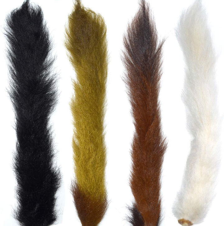 Select Grade Calf Tails - Kiptails - Master Pack - 4 Colors - Natural White Black Brown Olive