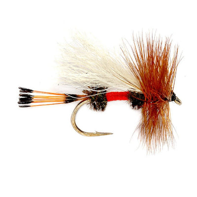 Royal Trude Classic Hair Wing Dry Fly - 1 Dozen Flies Hook Size 16