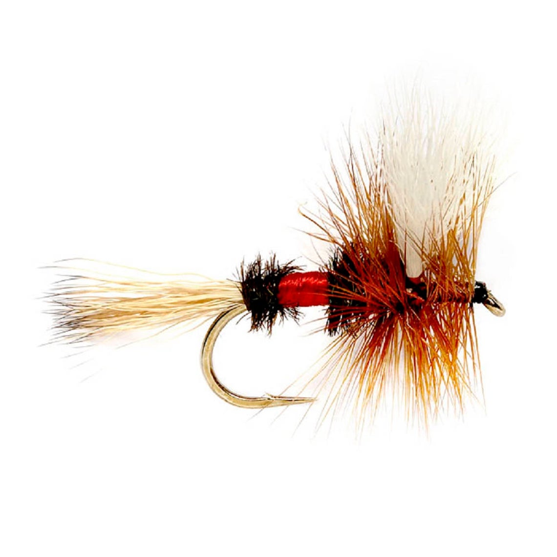 Royal Wulff Classic Trout Dry Fly Fishing Flies - Set of 6 Flies Size 12